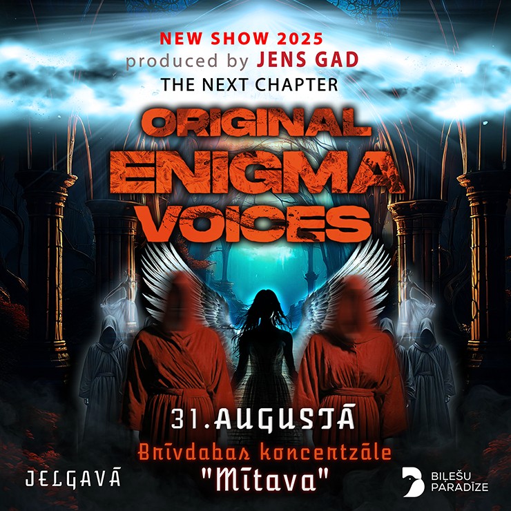 Image of the event "Original Enigma voices/ Oriģinālās Enigma balsis"