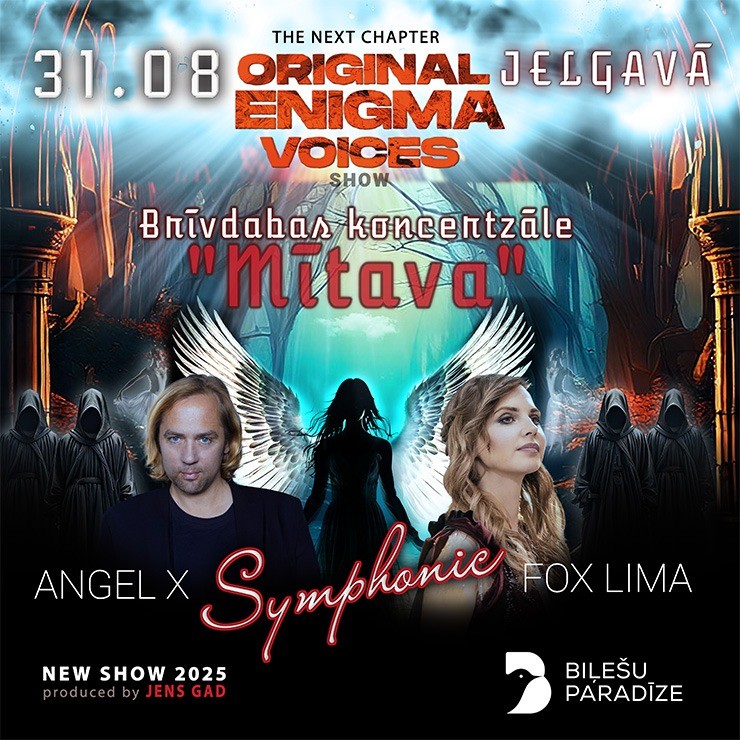 Изображение спектакля "Original Enigma voices/ Oriģinālās Enigma balsis"