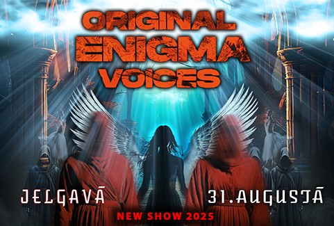 Image of the event "Original Enigma voices/ Oriģinālās Enigma balsis"