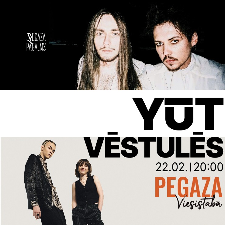 Izrādes "YŪT un VĒSTULĒS" attels