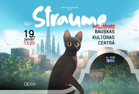 Izrādes "STRAUME / filmas seanss Bauskā" attels