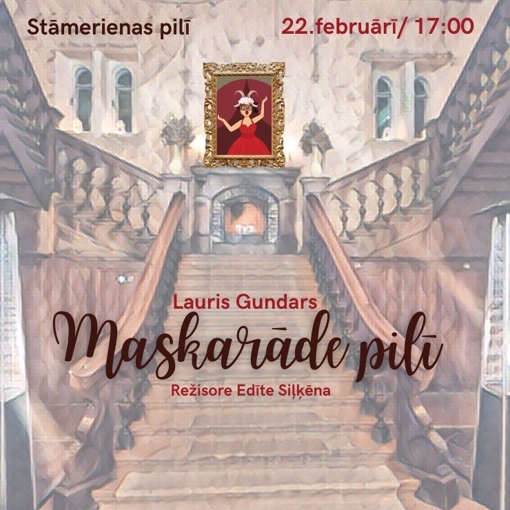 Izrādes "MASKARĀDE PILĪ | izrāde - piedzīvojums" attels