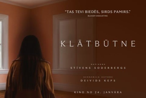 Izrādes "KINO/KLĀTBŪTNE" attels