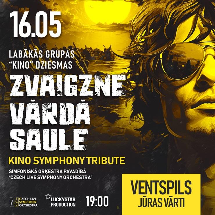 Izrādes "Labākās grupas “KINO” dziesmas - Zvaigzne vārdā saule | KINO Symphony Tribute" attels