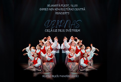 Izrādes "DZIRNAS - Ceļā uz deju svētkiem" attels