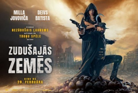 Izrādes "KINO/ZUDUŠAJĀS ZEMĒS" attels