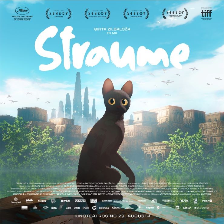 Izrādes "KINO/STRAUME" attels