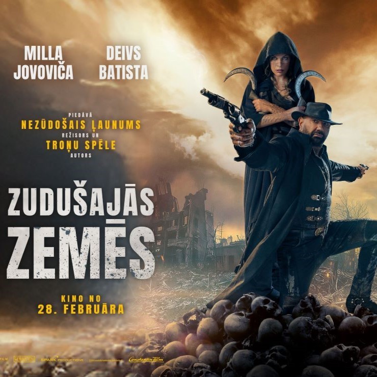 Izrādes "KINO/ZUDUŠAJĀS ZEMĒS" attels