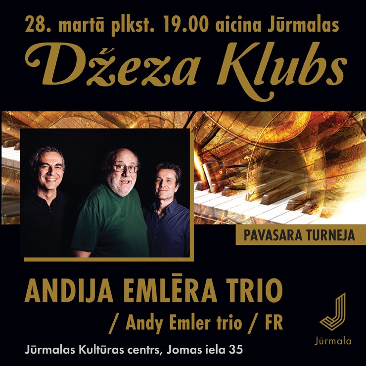 Izrādes "FRANKOFONIJA 2025 | Andija Emlēra trio / Andy Emler trio / FR" attels