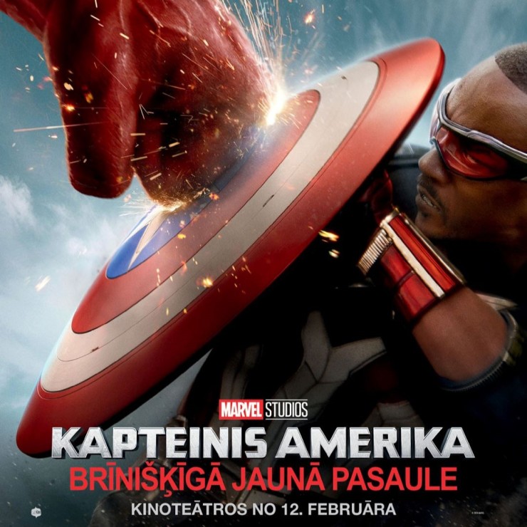 Izrādes "KINO/KAPTEINIS AMERIKA: BRĪNIŠĶĪGĀ JAUNĀ PASAULE" attels