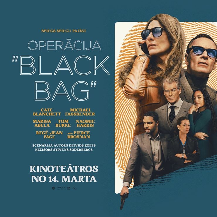 Izrādes "KINO/OPERĀCIJA "BLACK BAG"" attels