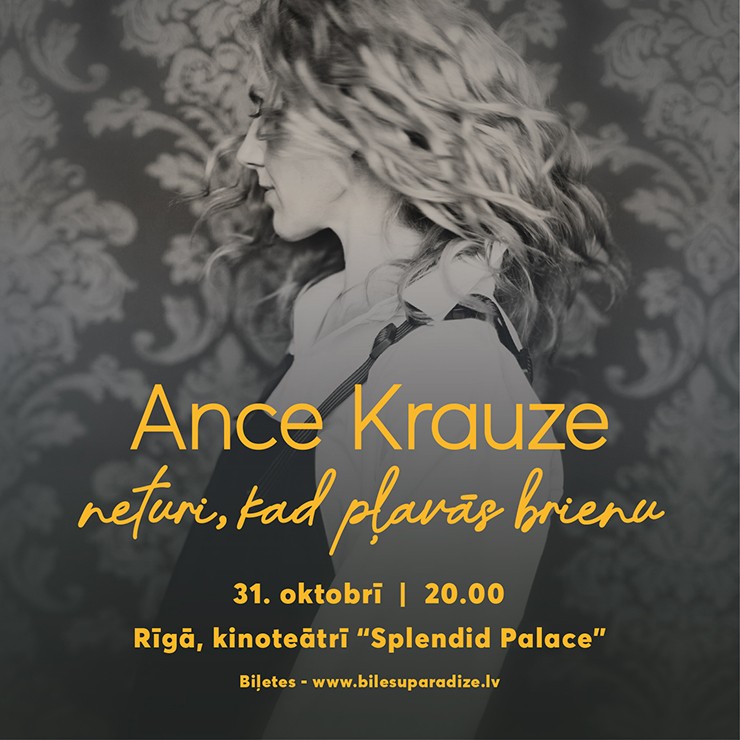 Izrādes "ANCE KRAUZE | Neturi, kad pļavās brienu..." attels