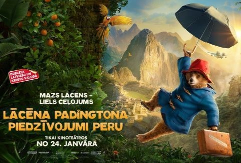 Izrādes "KINO/LĀCĒNA PADINGTONA PIEDZĪVOJUMI PERU" attels