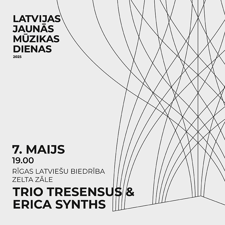 Izrādes "LJMD 2025 | Trio Tresensus & Erica Synths" attels