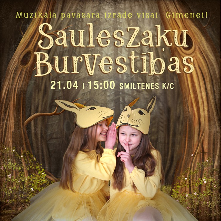 Izrādes "Muzikāla izrāde "Sauleszaķu burvestības"" attels