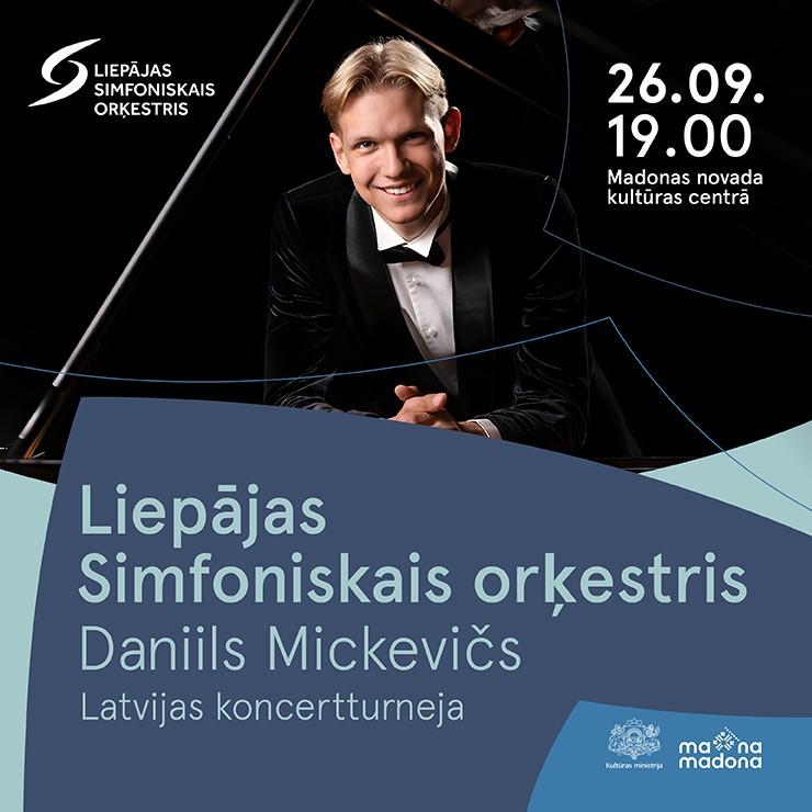 Izrādes "Liepājas Simfoniskais orķestris | Daniils Mickevičs" attels