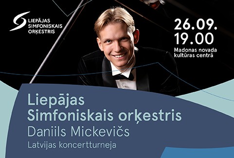 Image of the event "Liepājas Simfoniskais orķestris | Daniils Mickevičs"
