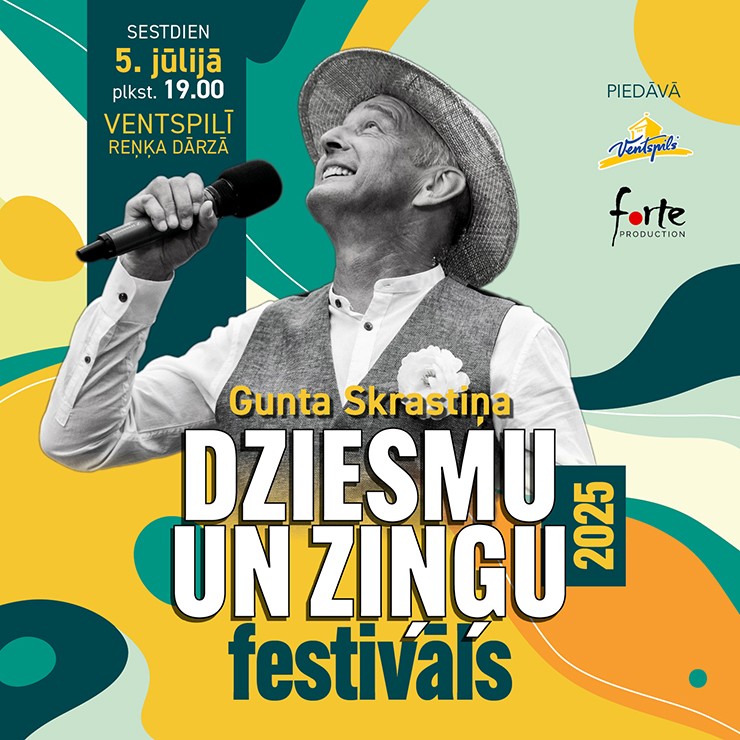 Izrādes "Gunta Skrastiņa dziesmu un ziņģu festivāls" attels