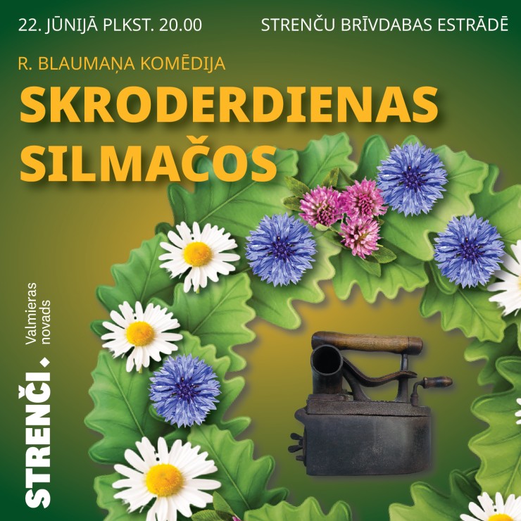 Izrādes "SKRODERDIENAS SILMAČOS | Režisors Imants Strads" attels