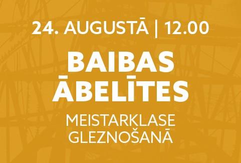 Izrādes "BAIBAS ĀBELĪTES MEISTARKLASE GLEZNOŠANĀ" attels