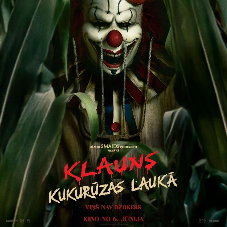 Izrādes "KINO/KLAUNS KUKURŪZAS LAUKĀ" attels