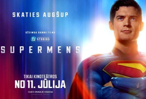 Izrādes "KINO/SUPERMENS" attels
