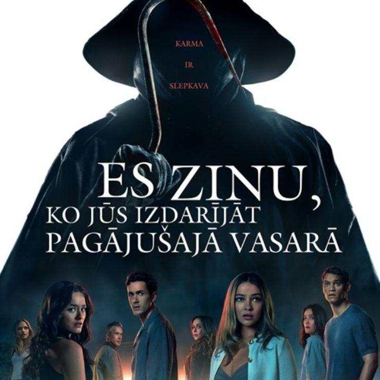 Izrādes "Kinoseanss | ES ZINU, KO JŪS IZDARĪJĀT PAGĀJUŠAJĀ VASARĀ" attels