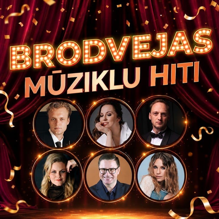 Izrādes "BRODVEJAS MŪZIKLU HITI 2026" attels