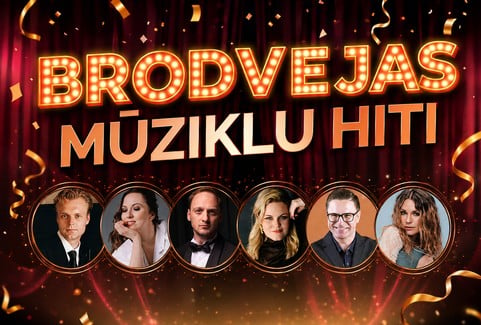 Izrādes "BRODVEJAS MŪZIKLU HITI 2026" attels