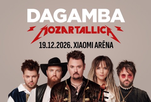 Izrādes "DAGAMBA | MOZARTALLICA 2026" attels