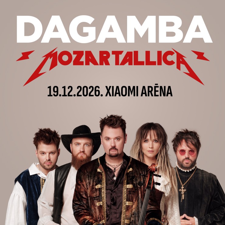 Izrādes "DAGAMBA | MOZARTALLICA 2026" attels