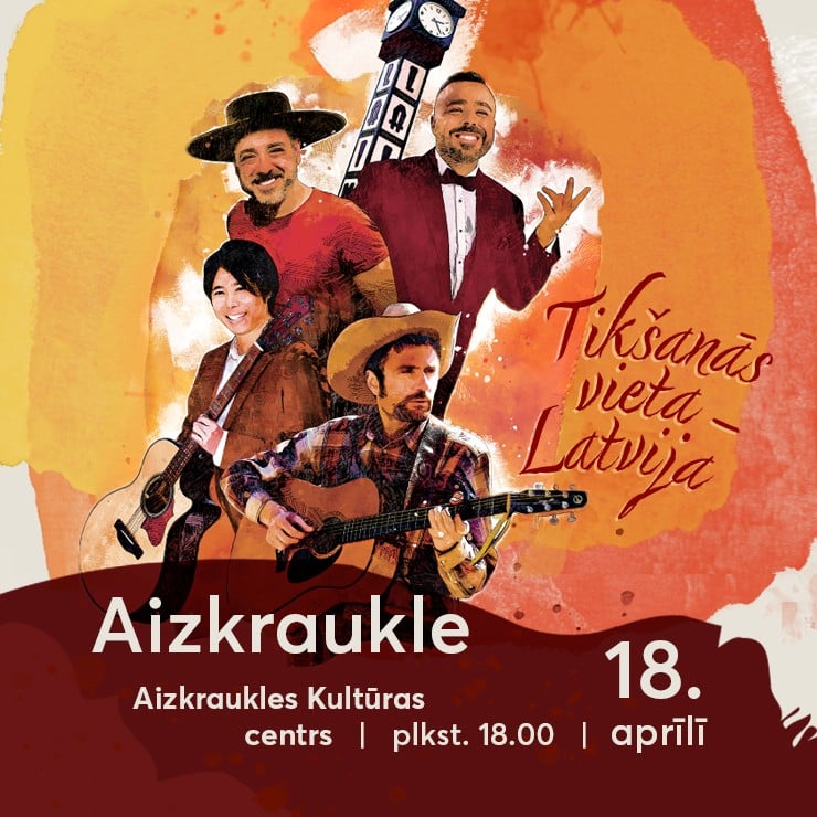 Izrādes "TIKŠANĀS VIETA - LATVIJA | dzirkstoša koncertprogramma" attels