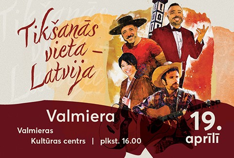 Izrādes "TIKŠANĀS VIETA - LATVIJA | dzirkstoša koncertprogramma" attels