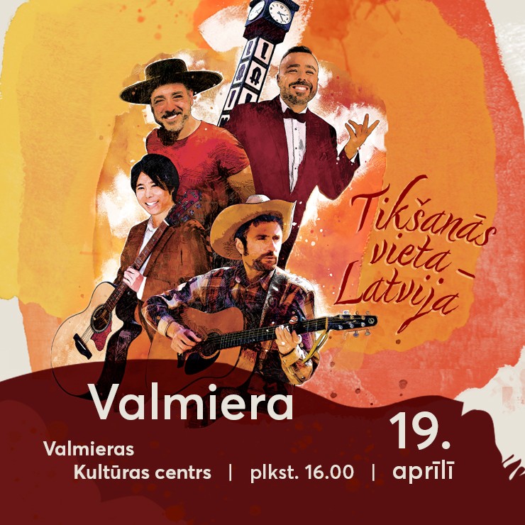 Izrādes "TIKŠANĀS VIETA - LATVIJA | dzirkstoša koncertprogramma" attels