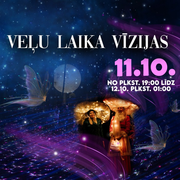 Izrādes "Veļu laika vīzijas" attels