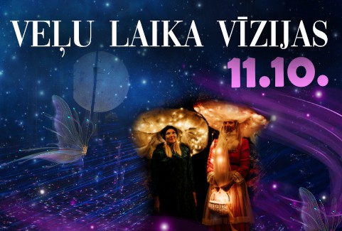 Izrādes "Veļu laika vīzijas" attels