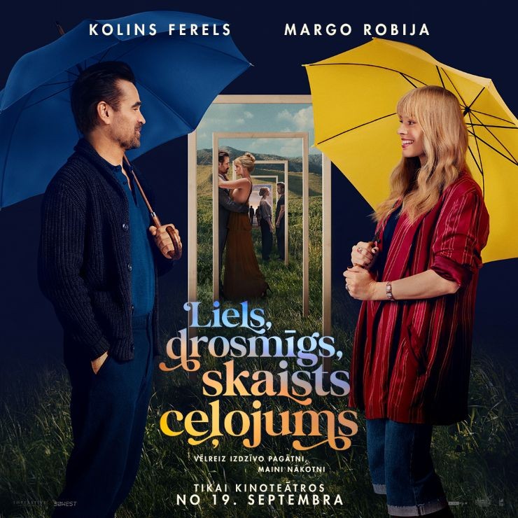 Izrādes "KINO/LIELS, DROSMĪGS, SKAISTS CEĻOJUMS" attels