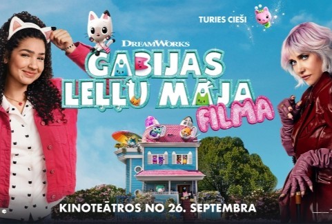 Izrādes "KINO/GABIJAS LEĻĻU MĀJA: FILMA" attels