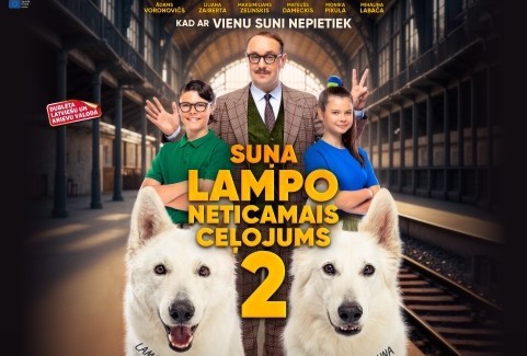 Izrādes "KINO/SUŅA LAMPO NETICAMAIS CEĻOJUMS 2" attels