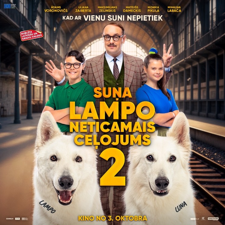 Izrādes "KINO/SUŅA LAMPO NETICAMAIS CEĻOJUMS 2" attels