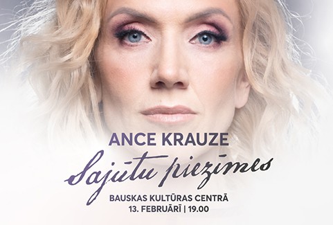 Izrādes "ANCE KRAUZE | Sajūtu piezīmes" attels