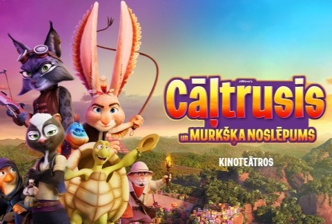 Izrādes "KINO/CĀĻTRUSIS UN MURKŠĶA NOSLĒPUMS" attels