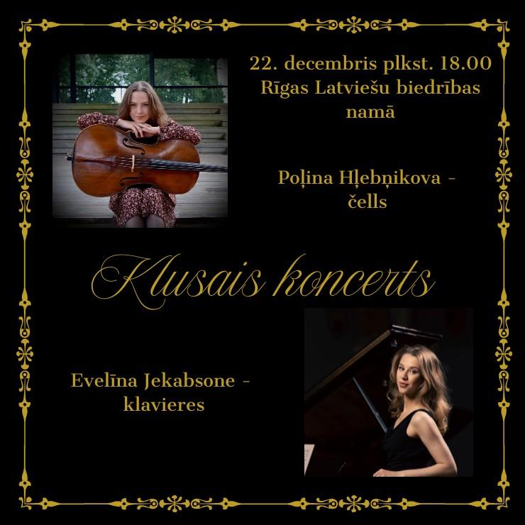 Izrādes "Klusais koncerts" attels