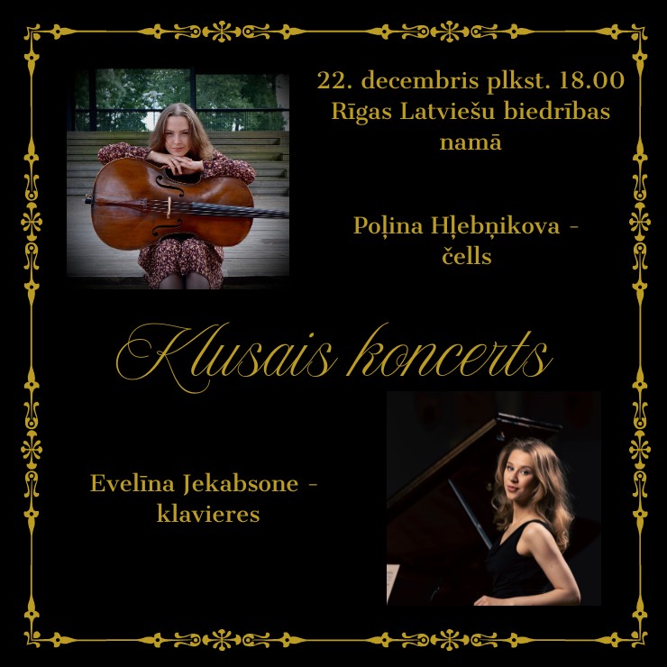 Izrādes "Klusais koncerts" attels