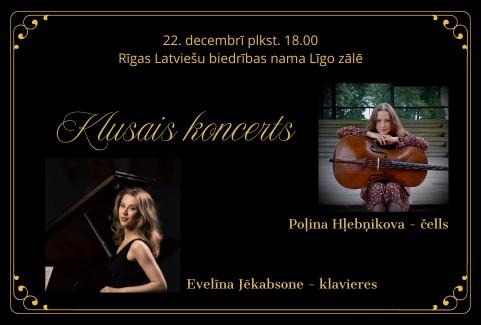 Izrādes "Klusais koncerts" attels