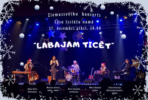 Izrādes "Ziemassvētku koncerts LABAJAM TICĒT" attels