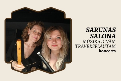 Izrādes "Sarunas salonā. Mūzika divām traversflautām." attels