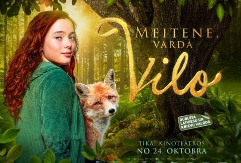 Izrādes "KINO/MEITENE, VĀRDĀ VILO" attels
