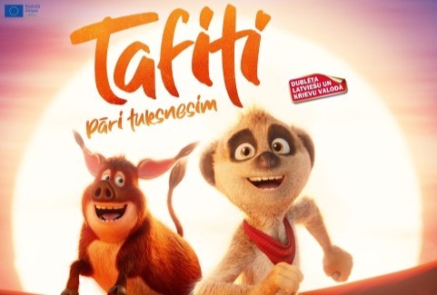 Izrādes "KINO/TAFITI - PĀRI TUKSNESIM" attels