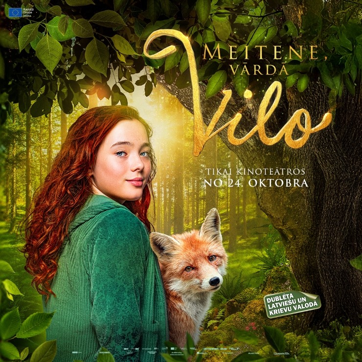 Izrādes "KINO/MEITENE, VĀRDĀ VILO" attels